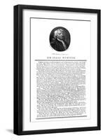 Sir Isaac Newton, English Mathematician, Astronomer and Physicist-A Smith-Framed Giclee Print