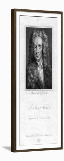 Sir Isaac Newton, English Mathematician, Astronomer and Physicist-Edward Smith-Framed Giclee Print