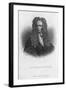 Sir Isaac Newton, English Mathematician, Astronomer and Physicist-J Scott-Framed Giclee Print