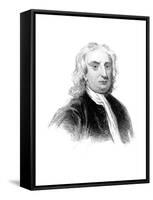 Sir Isaac Newton, English Physicist, Mathematician and Astronomer-null-Framed Stretched Canvas