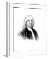 Sir Isaac Newton, English Physicist, Mathematician and Astronomer-null-Framed Giclee Print