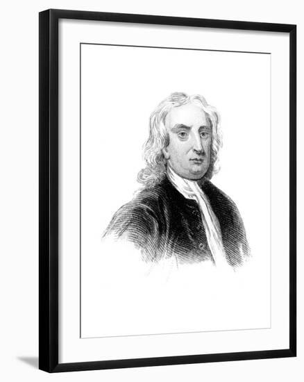 Sir Isaac Newton, English Physicist, Mathematician and Astronomer-null-Framed Giclee Print