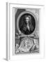 Sir Isaac Newton, English Scientist and Mathematician, C1700-Jacobus Houbraken-Framed Giclee Print