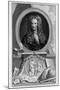 Sir Isaac Newton, English Scientist and Mathematician, C1700-Jacobus Houbraken-Mounted Giclee Print