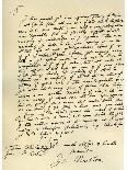 Letter from Sir Issac Newton to William Briggs, 20th June 1682-Sir Isaac Newton-Giclee Print