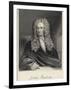 Sir Isaac Newton Mathematician Physicist Occultist-William Holl the Younger-Framed Photographic Print