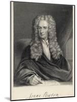 Sir Isaac Newton Mathematician Physicist Occultist-William Holl the Younger-Mounted Photographic Print