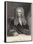 Sir Isaac Newton Mathematician Physicist Occultist-William Holl the Younger-Framed Stretched Canvas