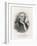 Sir Isaac Newton Mathematician Physicist Occultist-null-Framed Art Print