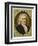 Sir Isaac Newton Mathematician Physicist Occultist-Henry Bone-Framed Art Print