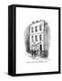 Sir Isaac Newton's House, London-null-Framed Stretched Canvas