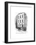 Sir Isaac Newton's House, London-null-Framed Giclee Print