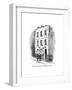 Sir Isaac Newton's House, London-null-Framed Giclee Print