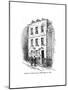 Sir Isaac Newton's House, London-null-Mounted Giclee Print