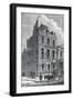 Sir Isaac Newton's House on the Corner of Orange and St Martin's Streets, London, C1880-null-Framed Giclee Print