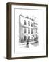 Sir Isaac Newton's House, St Martins Street, London, 1912-Frederick Adcock-Framed Giclee Print