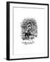 Sir Isaac Newton under the Apple Tree-null-Framed Giclee Print