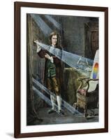 Sir Isaac Newton-null-Framed Giclee Print