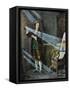 Sir Isaac Newton-null-Framed Stretched Canvas