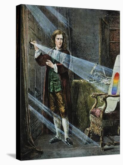 Sir Isaac Newton-null-Stretched Canvas