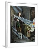 Sir Isaac Newton-null-Framed Giclee Print