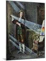 Sir Isaac Newton-null-Mounted Giclee Print
