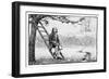 Sir Isaac Newton-null-Framed Art Print