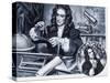 Sir Isaac Newton-Paul Rainer-Stretched Canvas