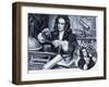 Sir Isaac Newton-Paul Rainer-Framed Giclee Print