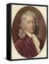 Sir Isaac Newton-null-Framed Stretched Canvas