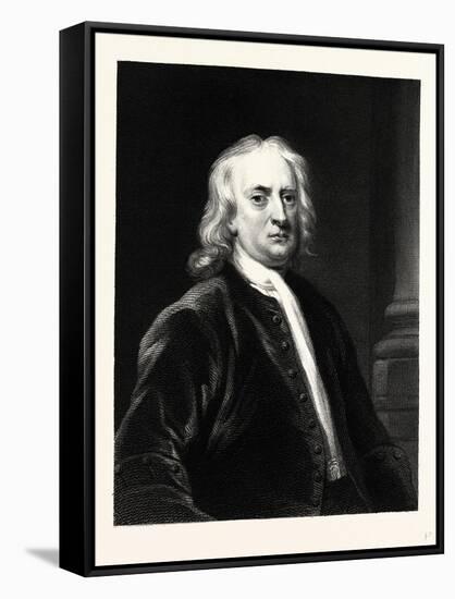 Sir Isaac Newton-null-Framed Stretched Canvas