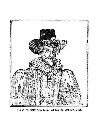 'Sir Isaac Penington' Giclee Print