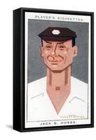 Sir Jack Hobbs, British Cricketer, 1926-Alick PF Ritchie-Framed Stretched Canvas