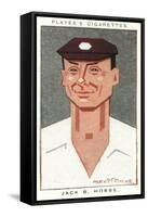 Sir Jack Hobbs - English Cricketer-Alick P.f. Ritchie-Framed Stretched Canvas