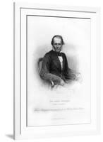 Sir James Brooke, Rajah of Sarawak, 19th Century-WJ Edwards-Framed Giclee Print
