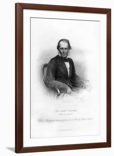 Sir James Brooke, Rajah of Sarawak, 19th Century-WJ Edwards-Framed Giclee Print