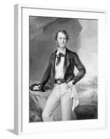 Sir James Brooke-Sir Francis Grant-Framed Giclee Print