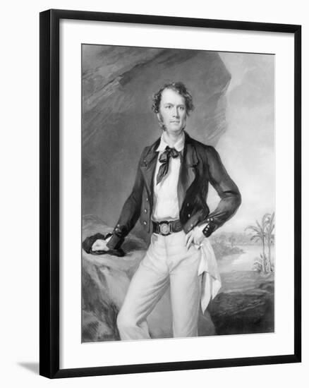Sir James Brooke-Sir Francis Grant-Framed Giclee Print