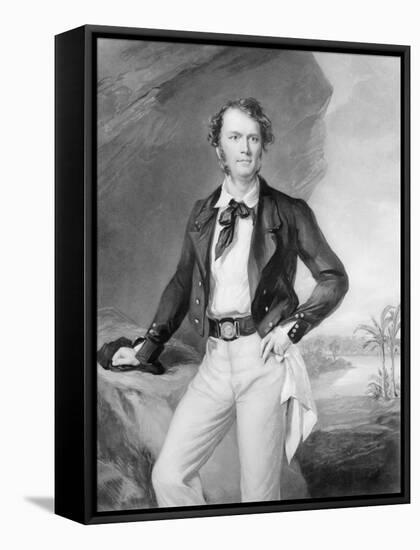 Sir James Brooke-Sir Francis Grant-Framed Stretched Canvas