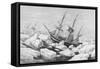 Sir James Clark Ross Antarctic Expedition-null-Framed Stretched Canvas