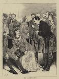 St Valentine's Day in the Olden Time-Sir James Dromgole Linton-Giclee Print