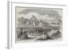 Sir James Graham Commencing the Silloth Railway-null-Framed Giclee Print