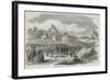 Sir James Graham Commencing the Silloth Railway-null-Framed Giclee Print