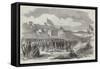 Sir James Graham Commencing the Silloth Railway-null-Framed Stretched Canvas