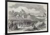 Sir James Graham Commencing the Silloth Railway-null-Framed Giclee Print