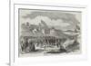 Sir James Graham Commencing the Silloth Railway-null-Framed Giclee Print