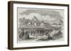 Sir James Graham Commencing the Silloth Railway-null-Framed Giclee Print