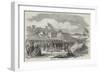 Sir James Graham Commencing the Silloth Railway-null-Framed Giclee Print