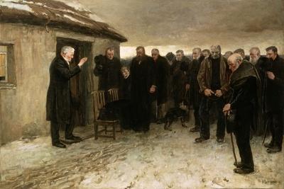 A Highland Funeral, 1882