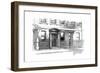 Sir James Thornhill's House, 75 Dean Street, London, 1912-Frederick Adcock-Framed Giclee Print